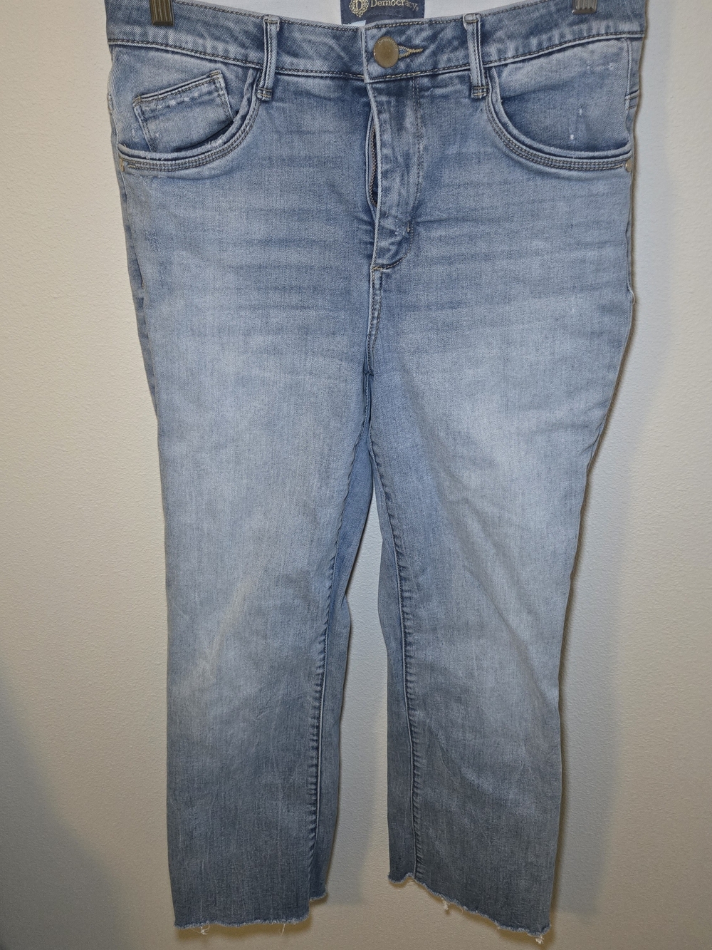 Democracy Light Blue Slim Straight Women's Jeans